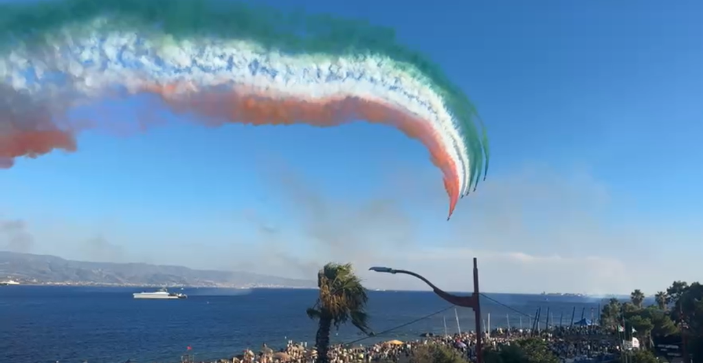 Frecce Tricolori a Messina