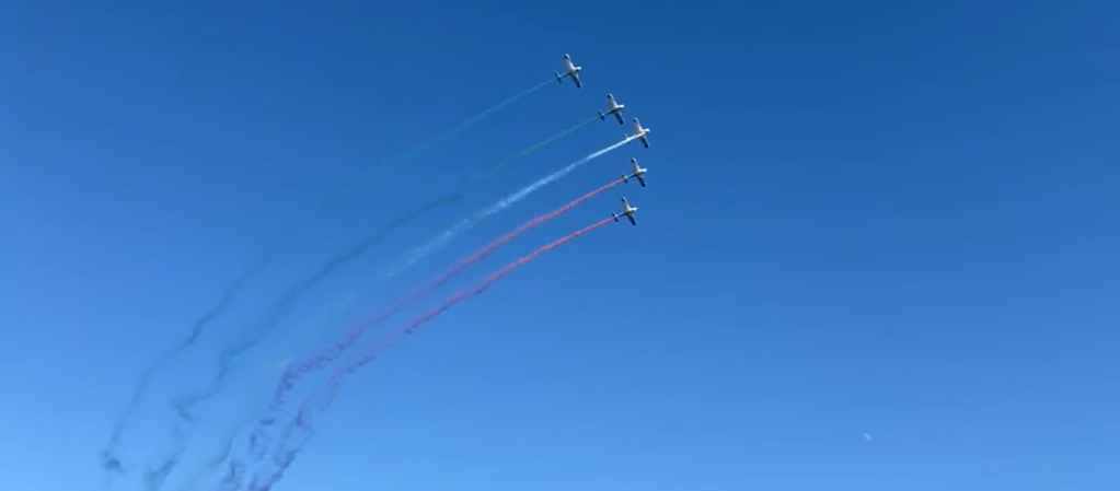 Frecce Tricolori a Messina 