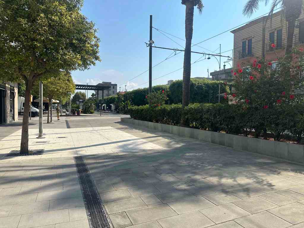 isola pedonale viale San Martino