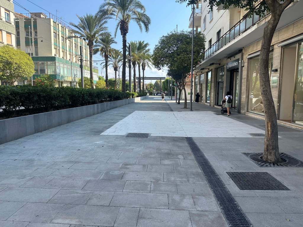 isola pedonale viale San Martino