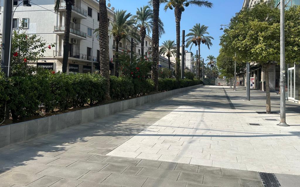 isola pedonale viale San Martino