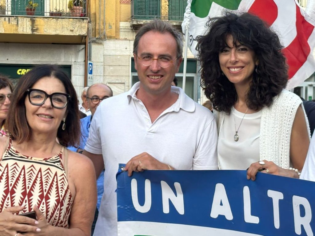 Il Pd al corteo no ponte, 9 agosto 2025