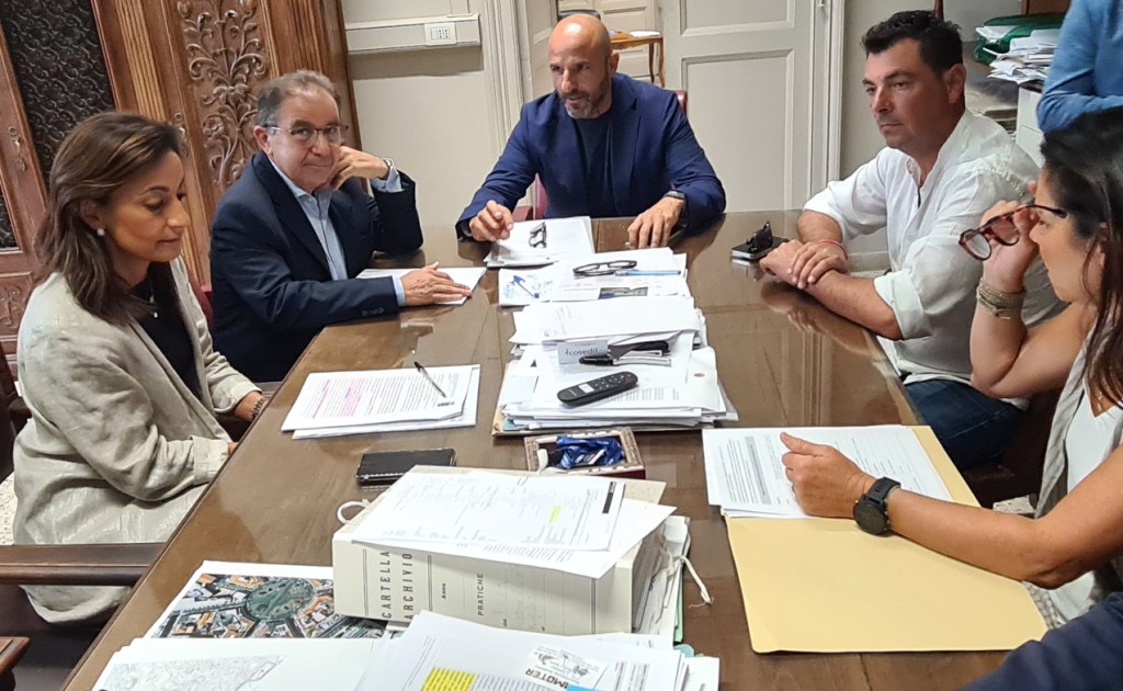 Consegna dei lavori restauro arco Cristo Re