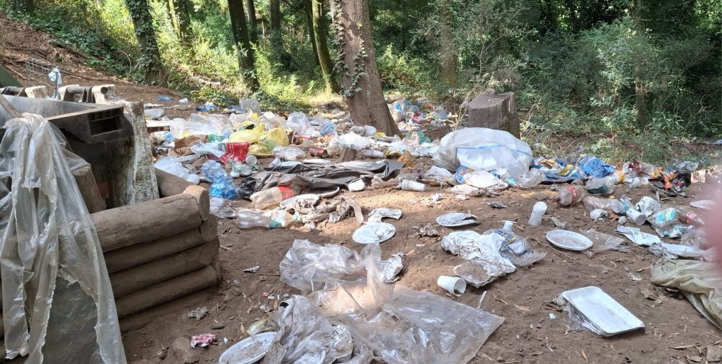 Rifiuti ai Colli San Rizzo