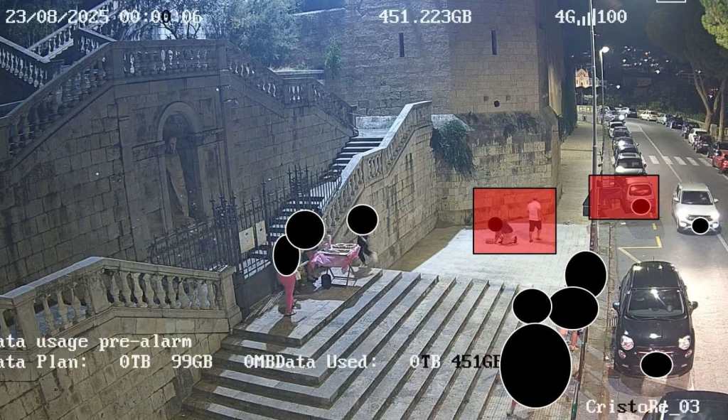 cristo re fuochi d'artificio