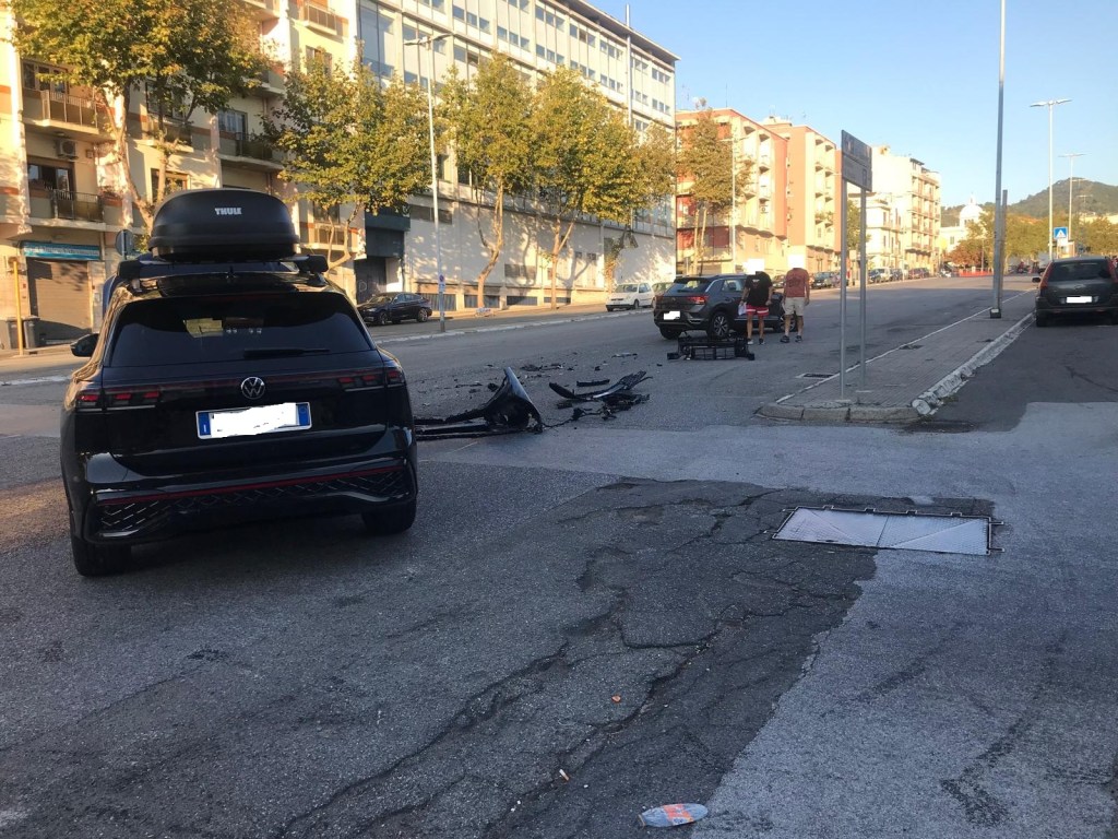 incidente via pola viale giostra