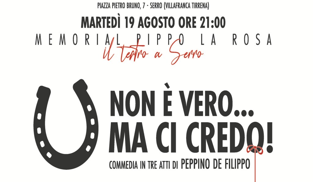 serro, villafranca tirrena, commedia