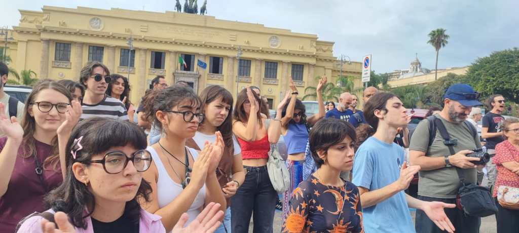 Studenti UniMe e attivisti per la Palestina