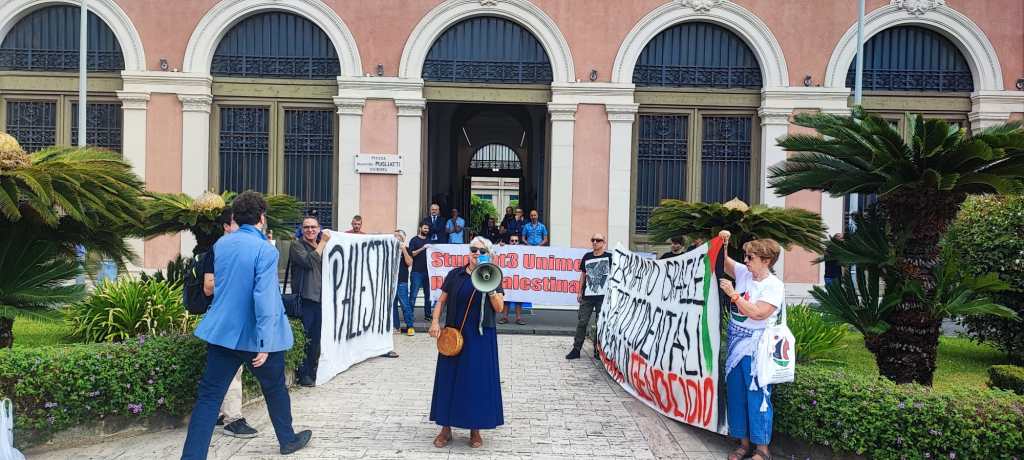 Studenti UniMe e attivisti per la Palestina