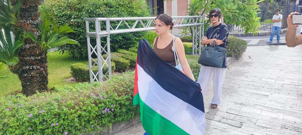 Studenti UniMe e attivisti per la Palestina