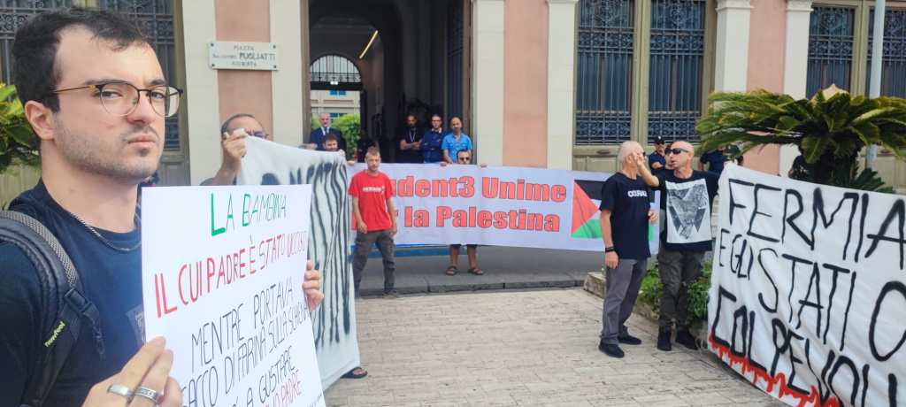 Studenti UniMe e attivisti per la Palestina