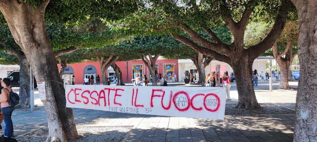 Cessate il fuoco. Studenti di Messina per Gaza