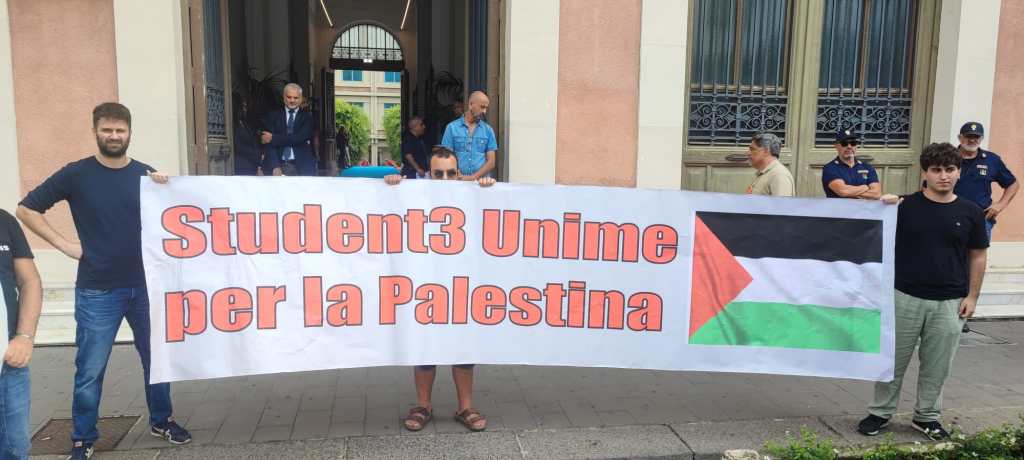 Studenti UniMe per la Palestina