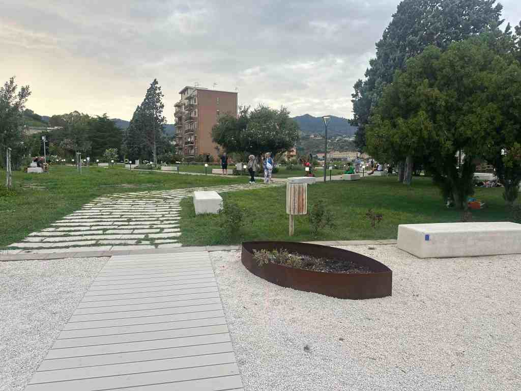 passerella parco Aldo Moro