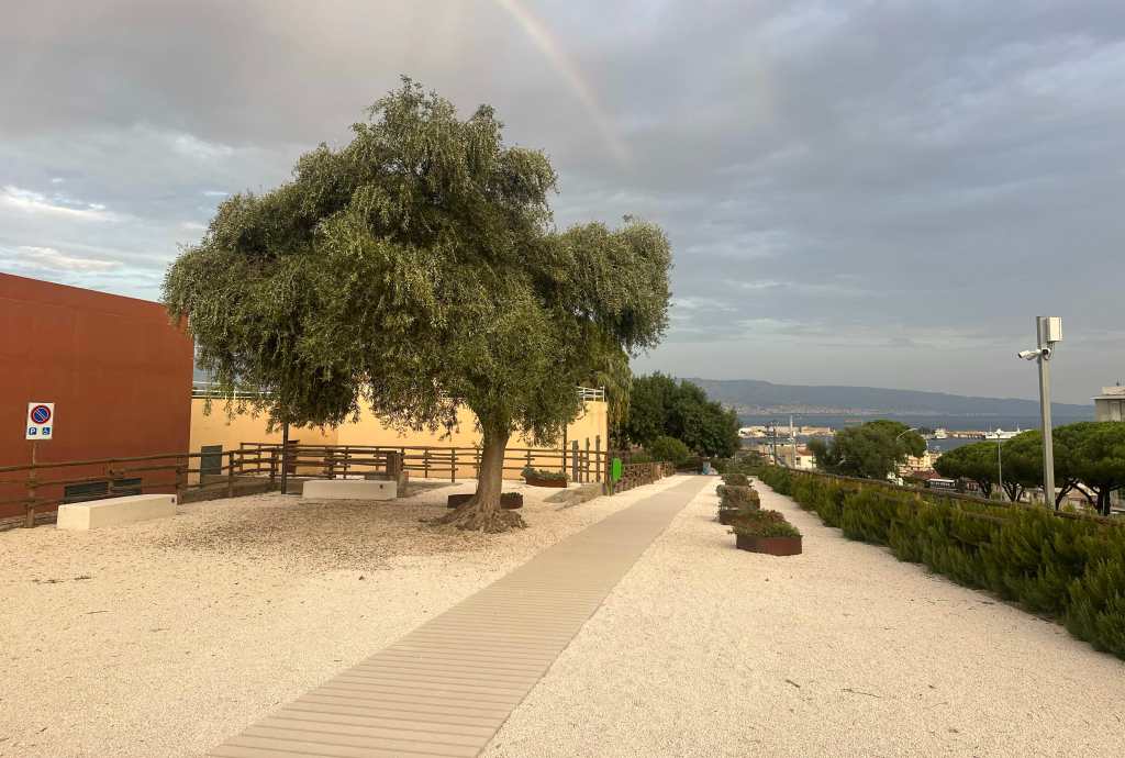 passerella parco Aldo Moro