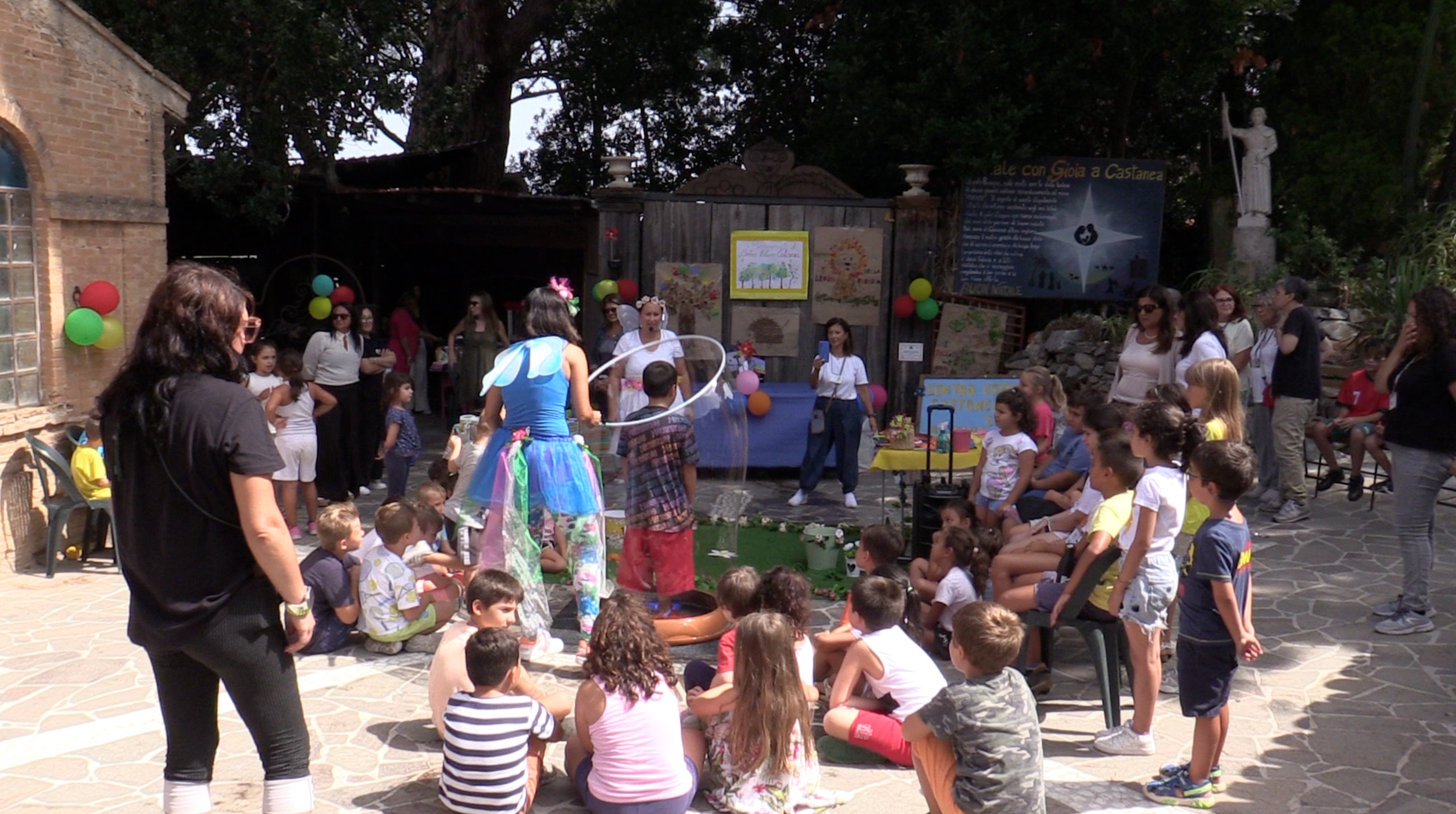 Si conclude il centro estivo di Castanea. Hanno partecipato 50 bambini ...