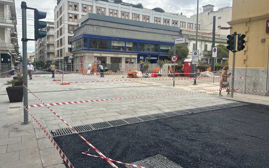 lavori via Maddalena 