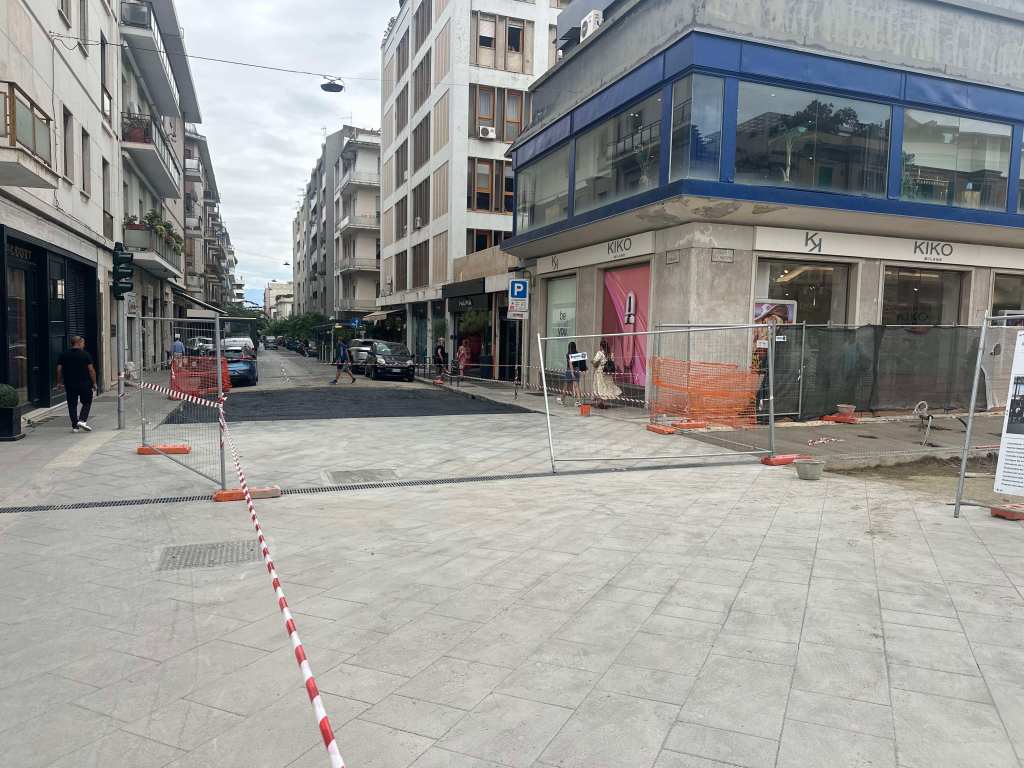 lavori via Maddalena 