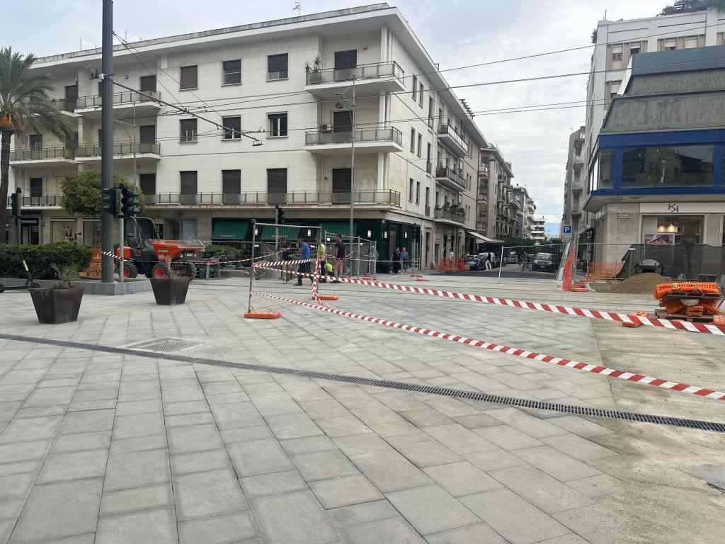 lavori via Maddalena 