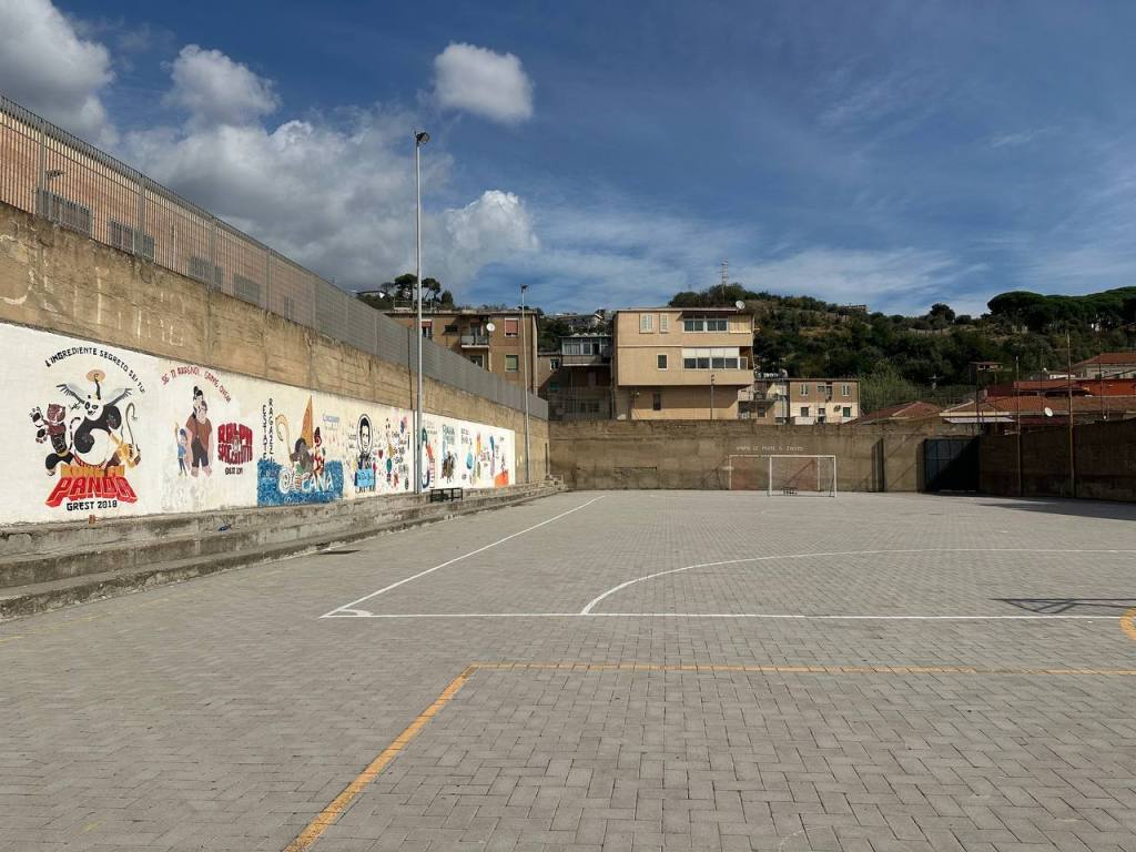 Campo sportivo. San Matteo a Giostra, quando la parrocchia combatte il degrado