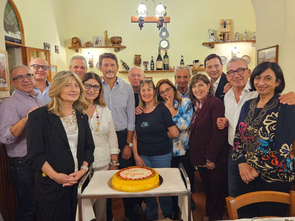 I "ragazzi" della V C di nuovo insieme 50 anni dopo il diploma