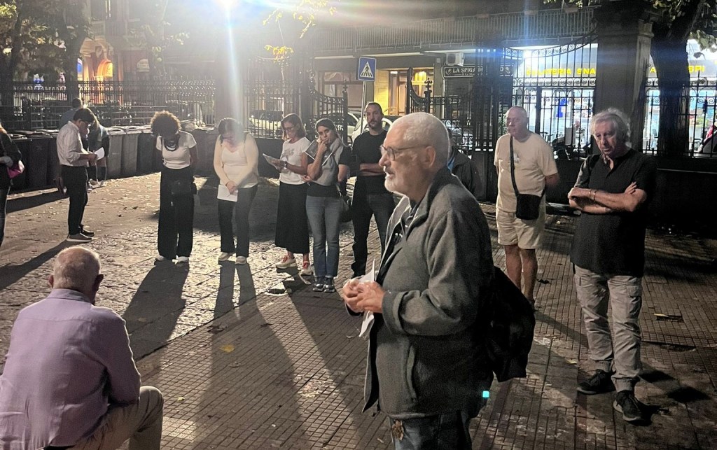 Padre Cardile. Scout Messina 13 per la pace