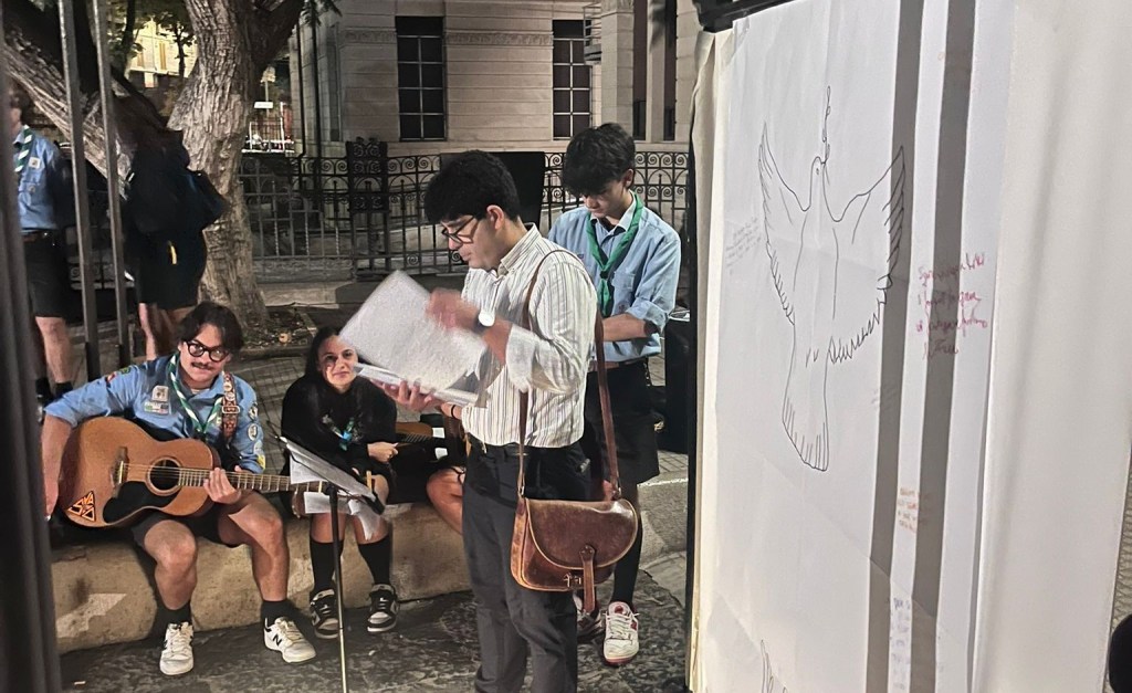 Scout Messina 13 per la pace