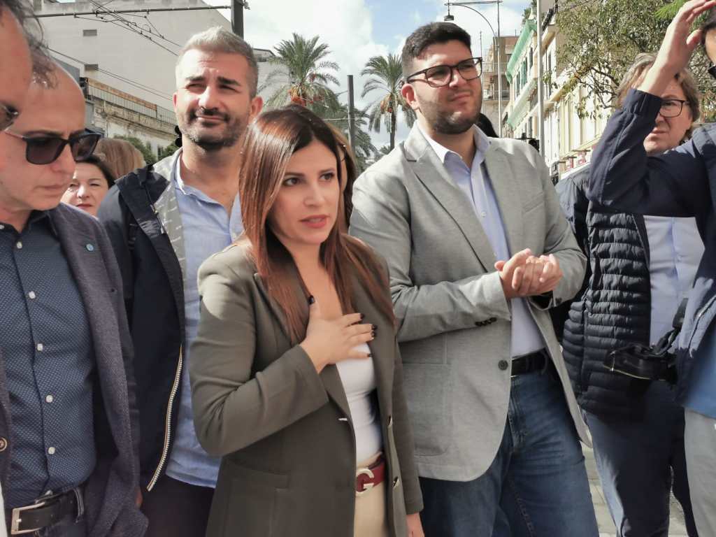 Sopralluogo isola pedonale