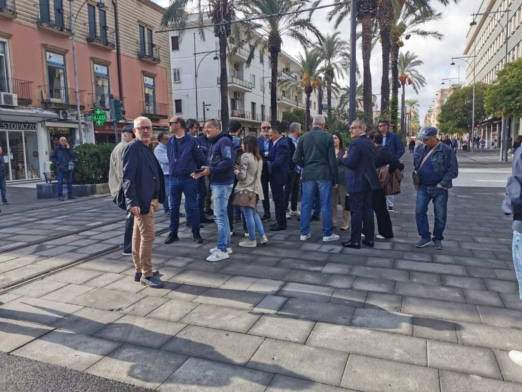 Sopralluogo isola pedonale