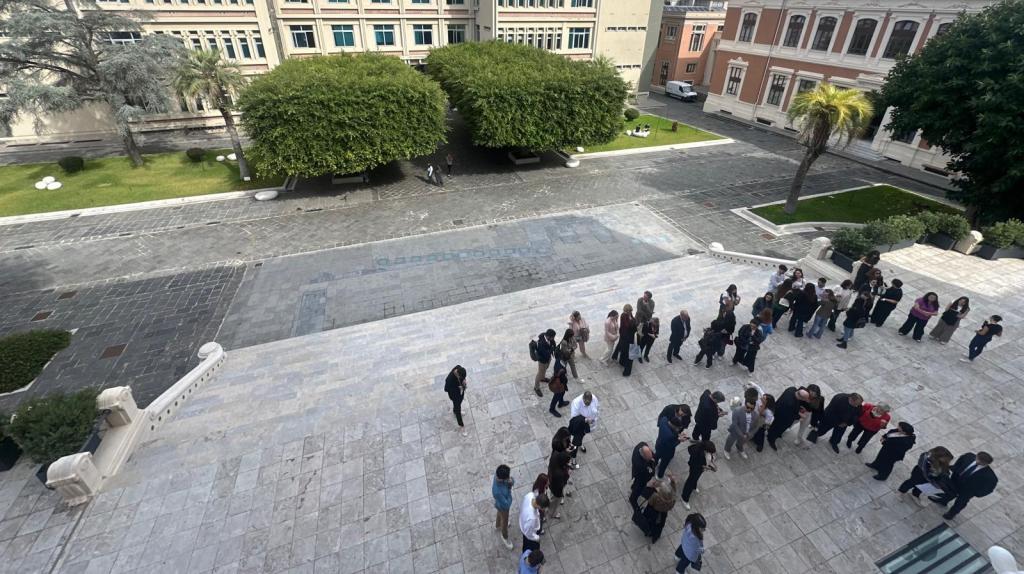 cortile rettorato unime