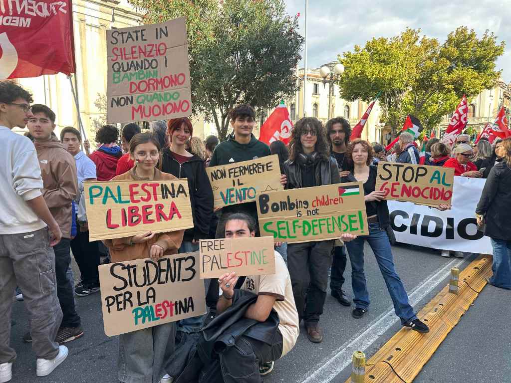 manifestazione gaza