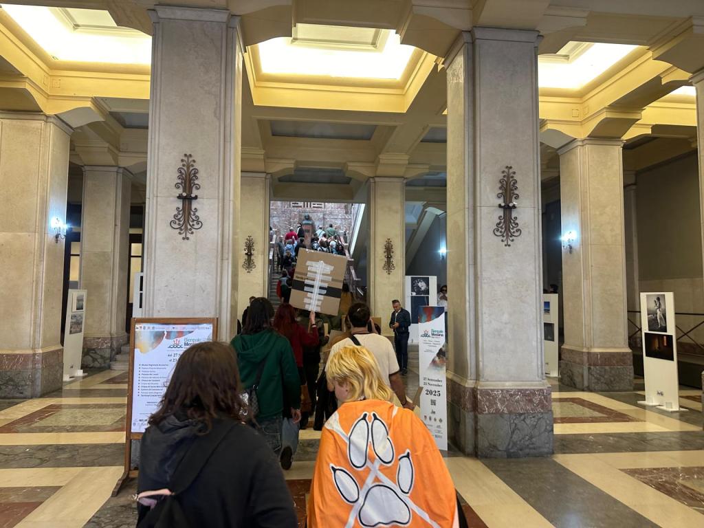 manifestazione gaza palazzo zanca