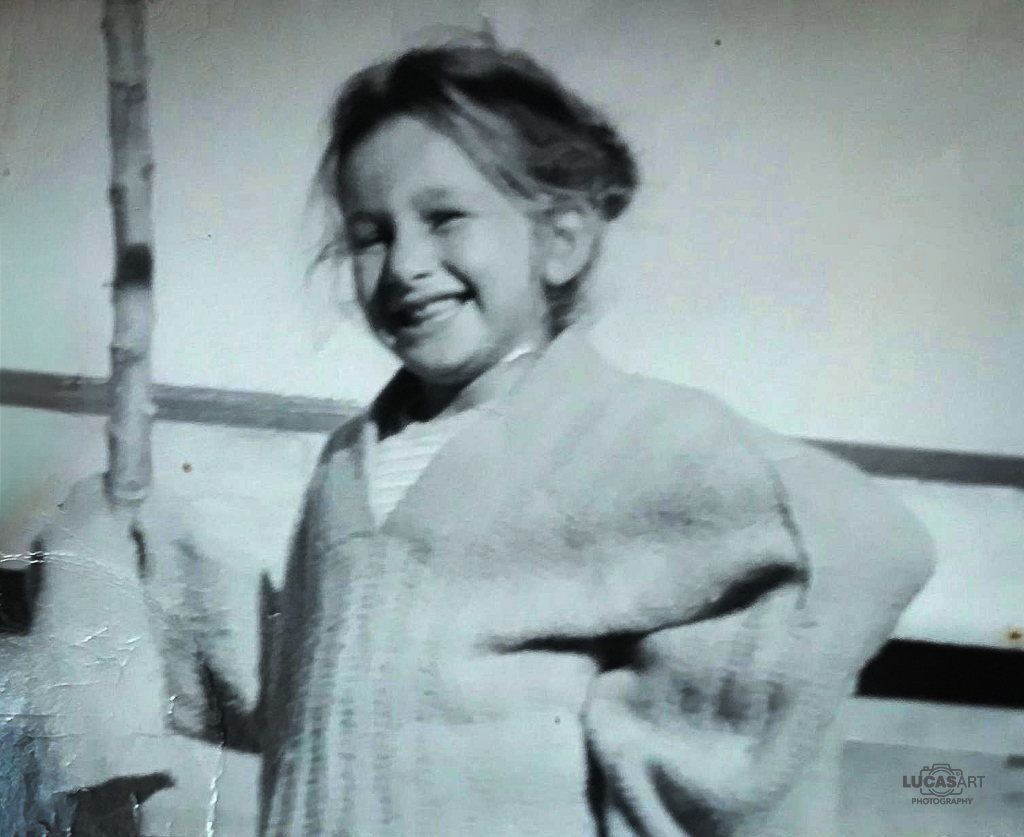 Maria Ziino da bambina