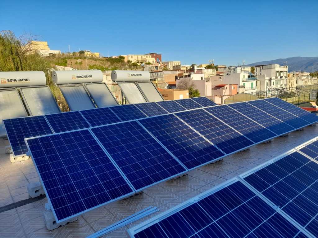 Impianto fotovoltaico comunale