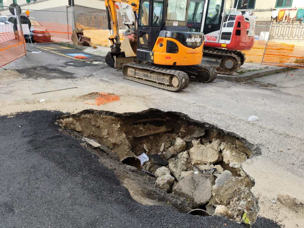 lavori via delle carceri