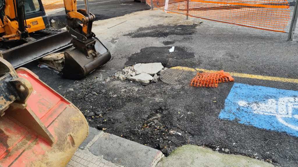 lavori via delle carceri