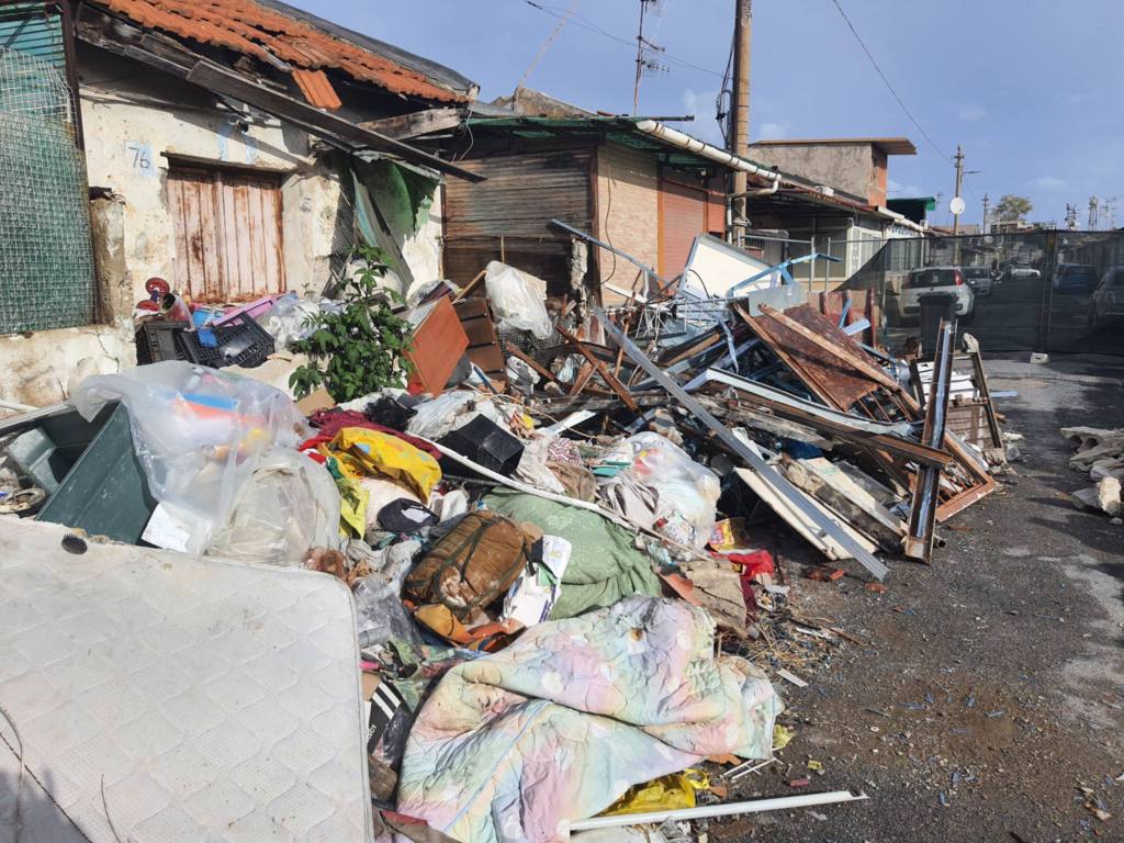 via quinto ennio inizio demolizioni baracche