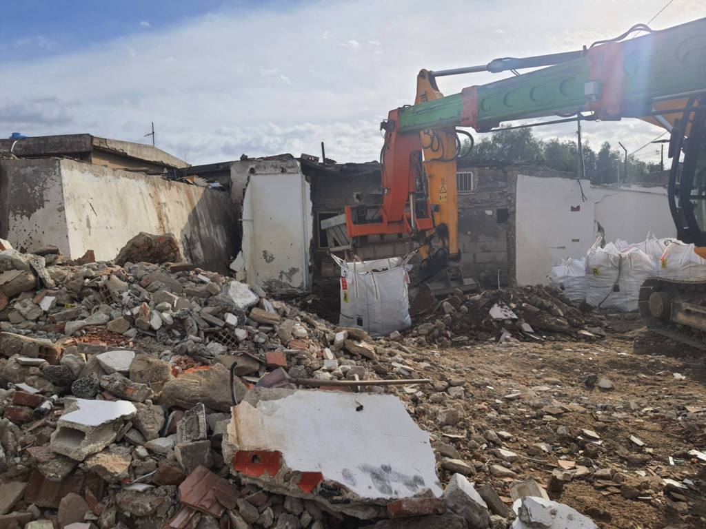 via quinto ennio inizio demolizioni baracche