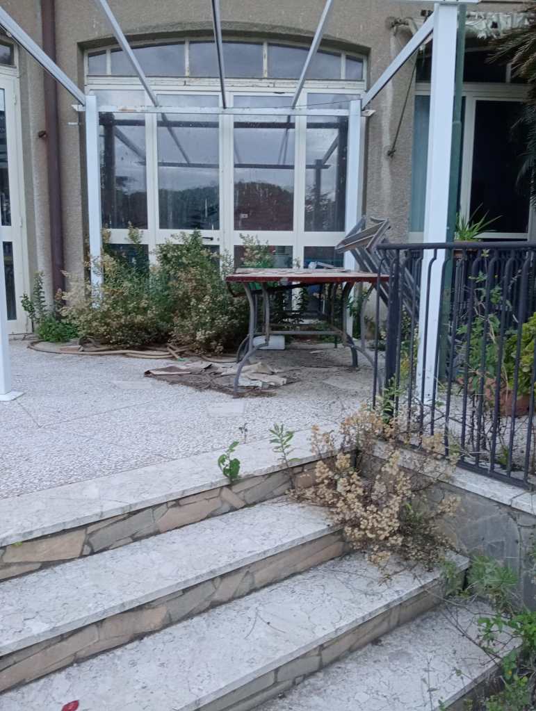 Casa Serena in abbandono