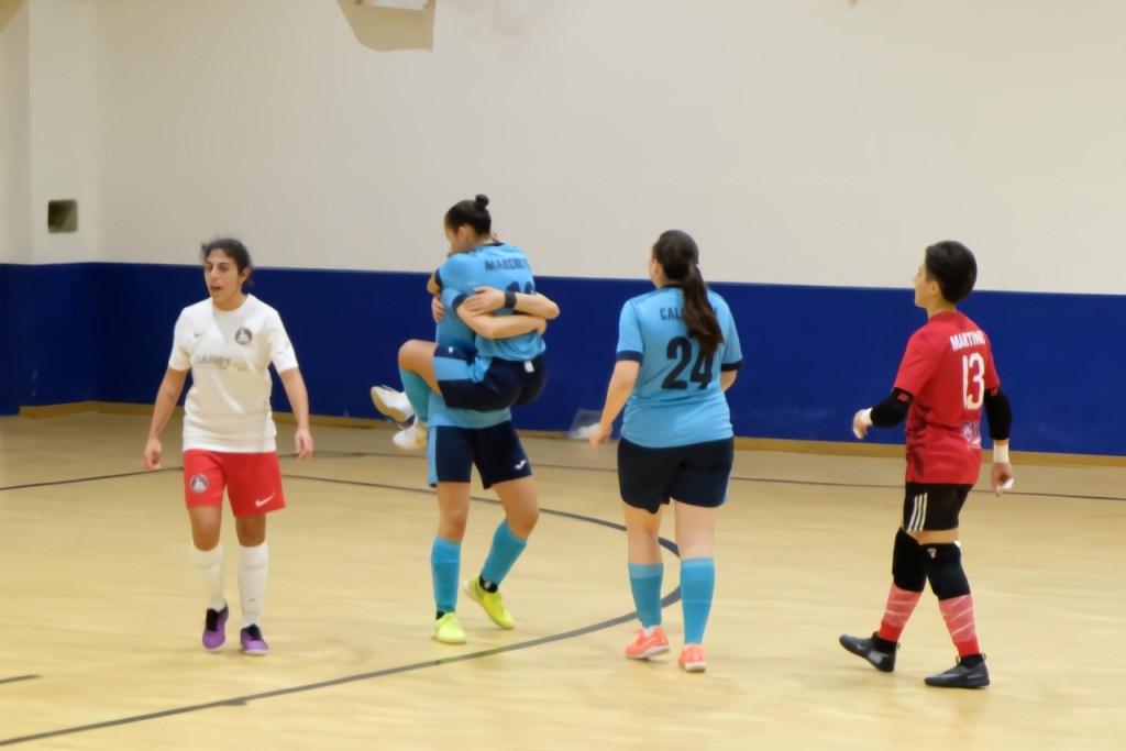 team scaletta esultanza