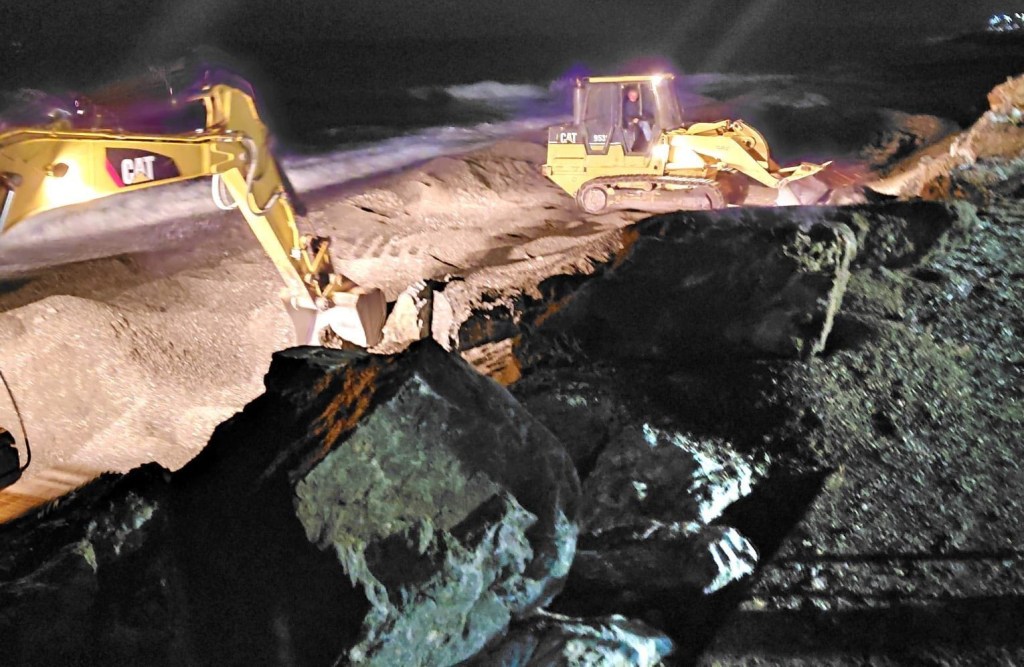 Mareggiata in arrivo, interventi di messa in sicurezza sul litorale jonico