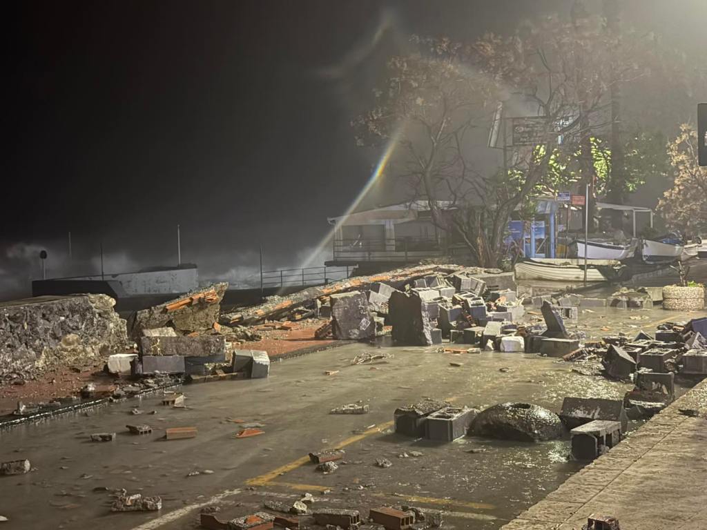 Giardini Naxos, ciclone Harry