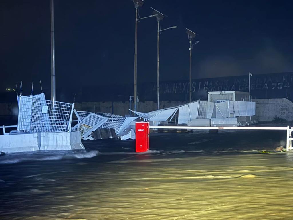 Giardini Naxos, ciclone Harry