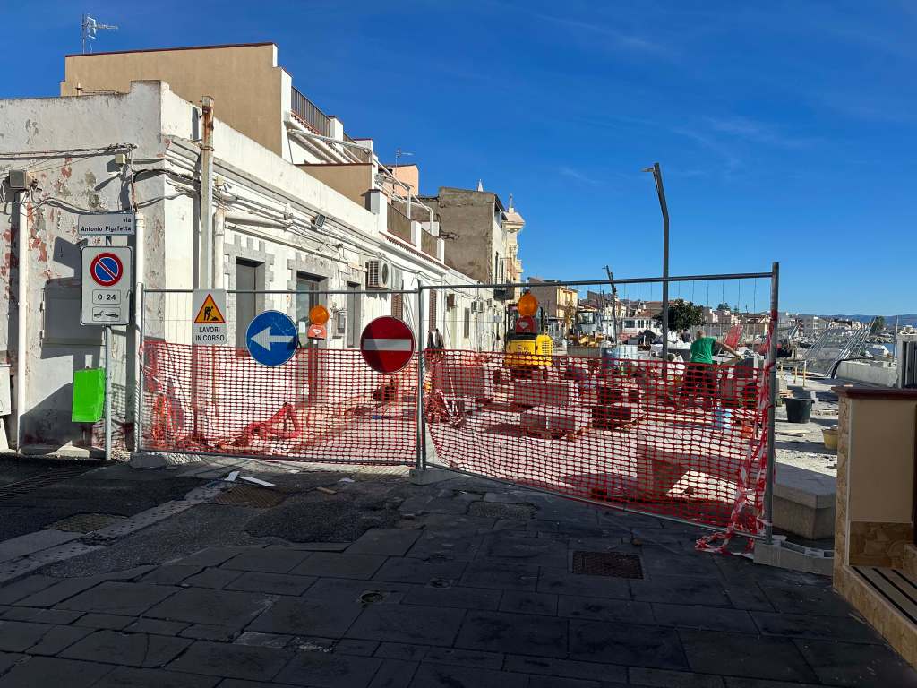 TORRE FARO LAVORI VIA CARIDDI 