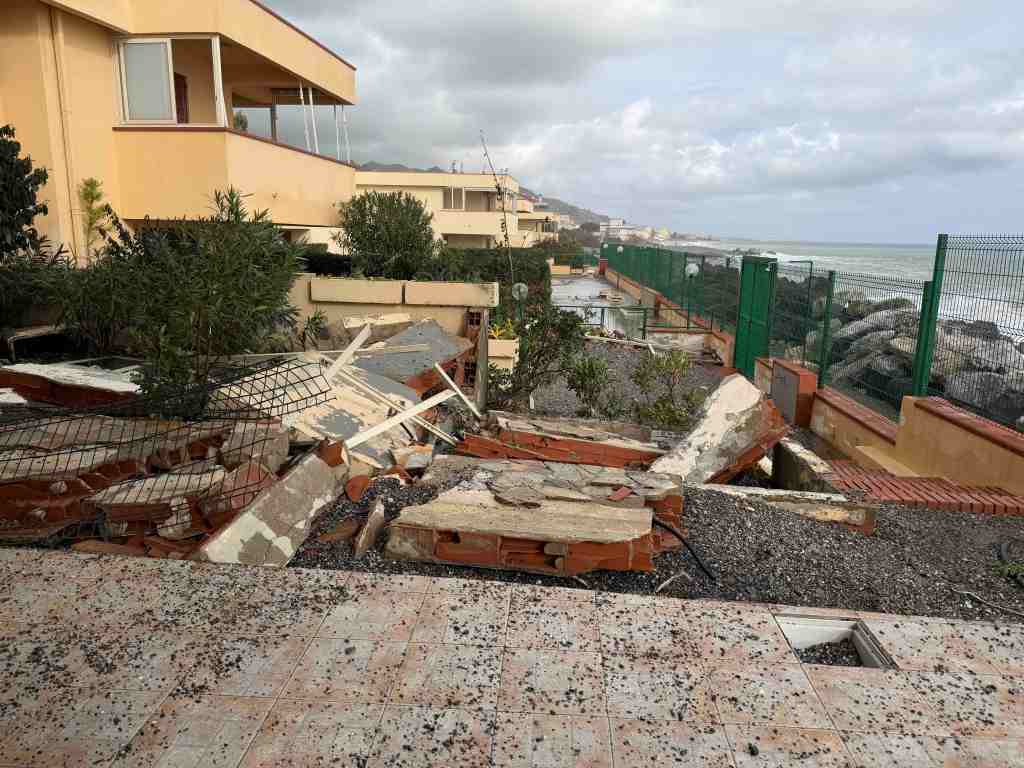 ciclone harry zona sud 