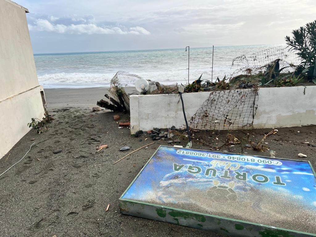 ciclone harry zona sud 