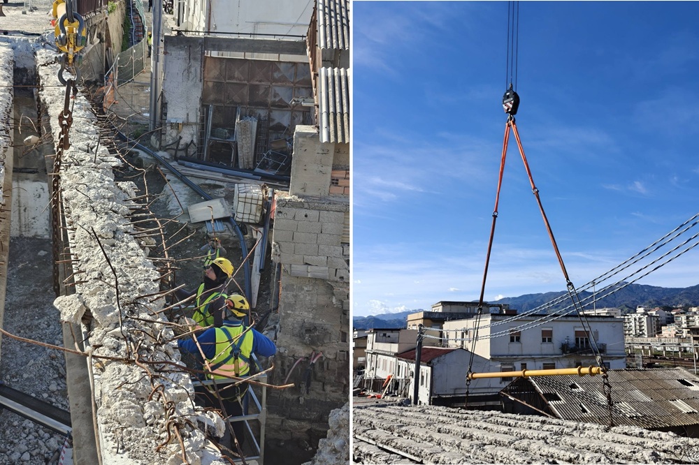 demolizione viadotto portalegni