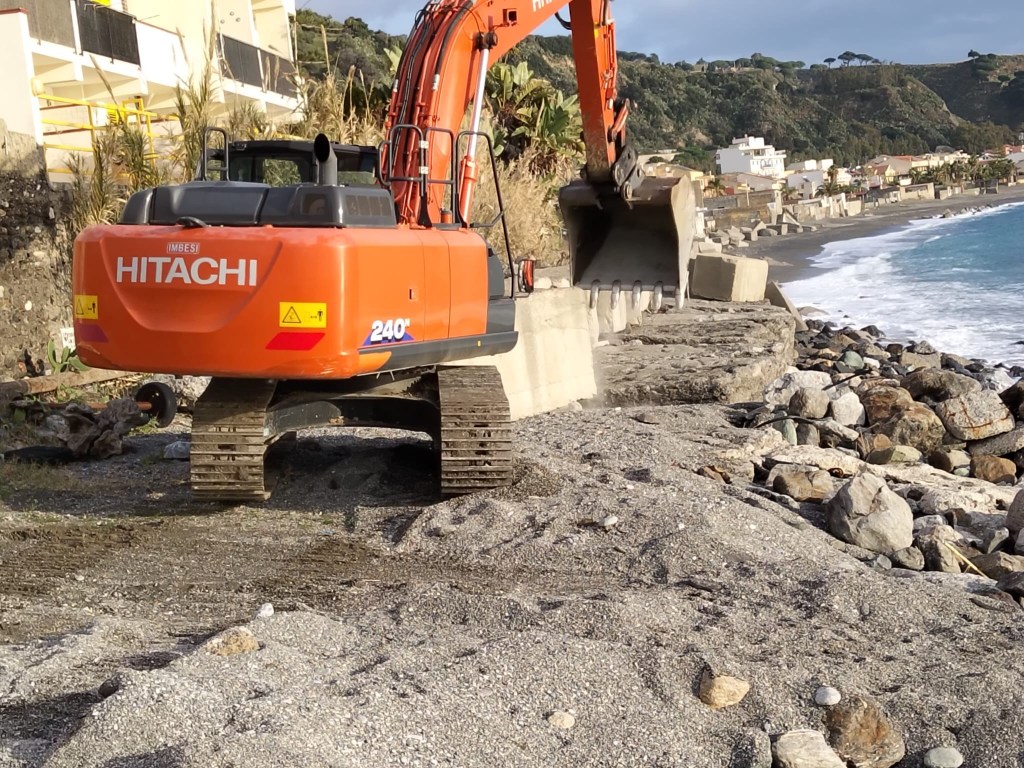 nterventi di somma urgenza lungo il litorale ionico di Messina