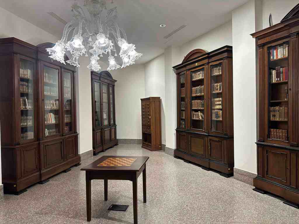sala lettura ex Banca d'Italia
