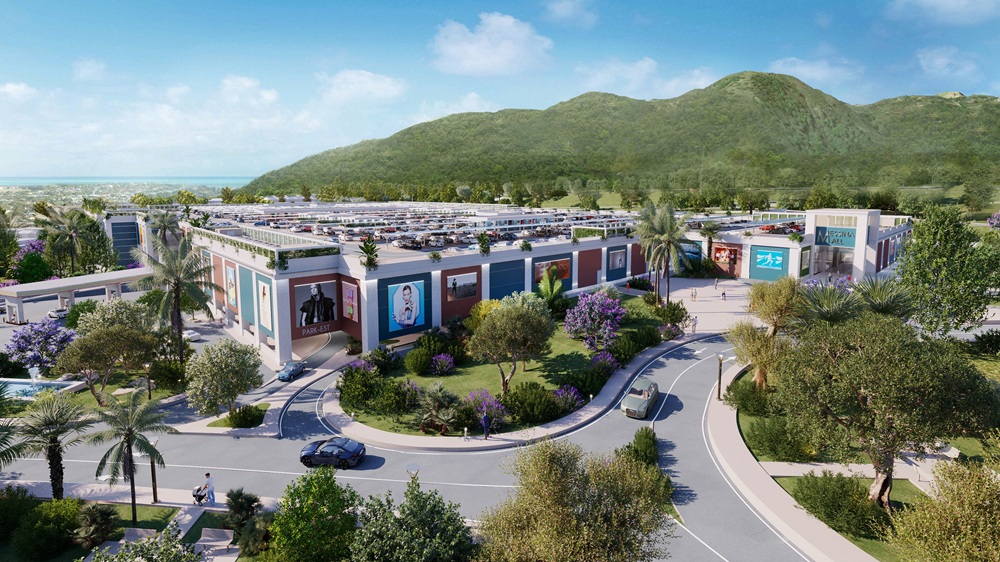 Centro commerciale Zafferia rendering